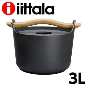 iittala（イッタラ） サルパネヴァ キャセロール 鍋 3000ml キャスト