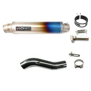 ホンダ CB250R 2018-2023 LCIPARTS ショートステンレススリップオン