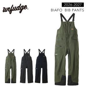アンファッジ スノーボードウェア ジェントル ビブパンツ unfudge
