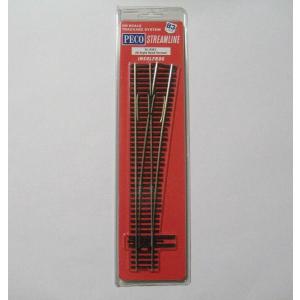 PECO SL-8362 HOゲージ (16.5mm) #6 ポイントレール(左) コード83 (非