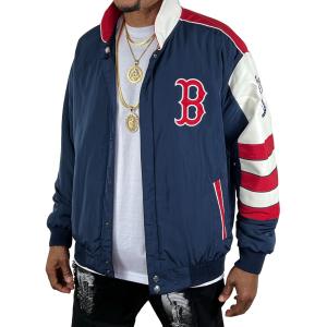 ホワイトソックス サテン ジャケット スタジャン WHITE SOX 白 黒