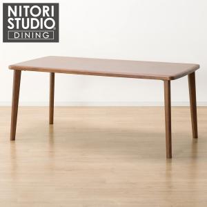 ニトリ（NITORI） 幅170cm ダイニングテーブル(170×80 ダークブラウン