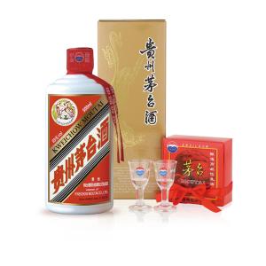 特製ミニグラス2個付き】【53度】 飛天牌 貴州茅台酒 (まおたいしゅ