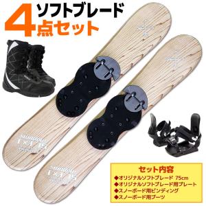 ソフトブレード 3点セット メンズ レディース SWALLOW 24-25 TT75
