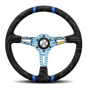 MOMO FULL SPEED 328D 32.8パイ エアーレッドトップ モモステアリング