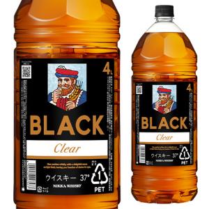ブラックニッカ クリア 【4本まで1梱包】 ニッカ 4L(4000ml