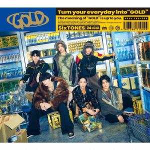 SixTONES／GOLD《初回B盤》 (初回限定) 【CD+Blu-ray】 : ハピネット