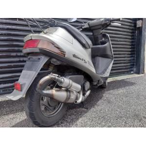 rb-works製☆アドレスV100☆ユーロチャンバー☆シルバーサイレンサー銀