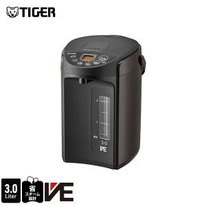 とく子さん 蒸気レスVE電気まほうびん 3.0L タイガー アーバンブラック