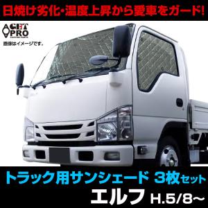日よけ用品 エルフ トラック用サンシェード いすゞ 車種別 フロント
