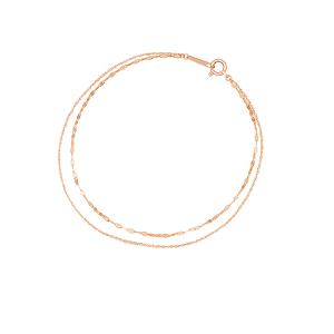 ete（エテ） ブレスレット K18YG クロス ダイヤモンド ブレスレット