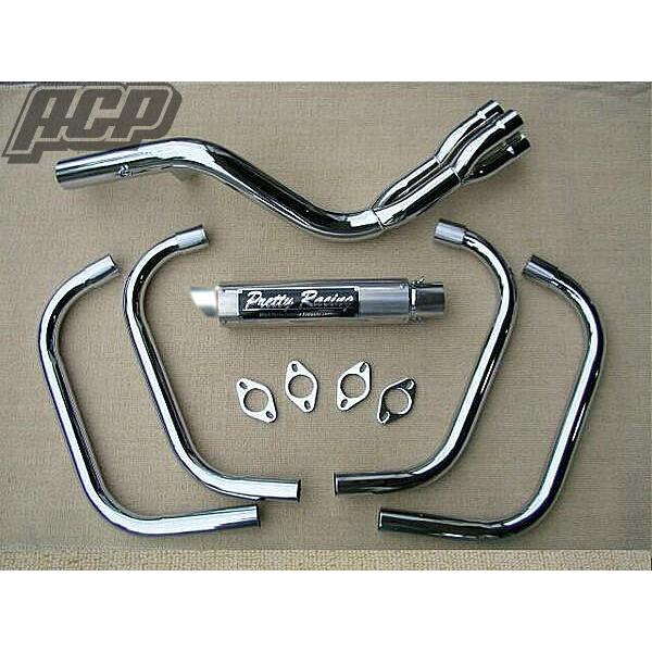プリティー製 CB400SF NC31 流 タイプ3 4-2-1 マフラー : エーシー