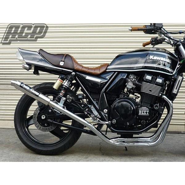 プリティー製 ZRX400/2 98〜 極 タイプ2 4-2-1 マフラーメッキ