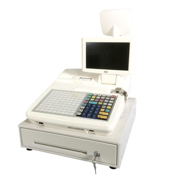 東芝テック FS-2055-V2-R ホワイト POSレジスター 中古 : アットランド