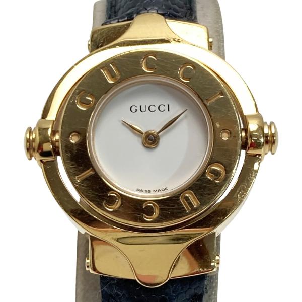 GUCCI（グッチ） ターンフェイス リバーシブル バングルウォッチ 6600R