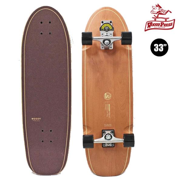 WOODY PRESS コンプリート サーフスケート 33 inch Thruster-1: 正規品
