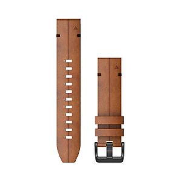 GARMIN（ガーミン） 公式 QuickFit F6 22mm Chestnut Leather 日本正規
