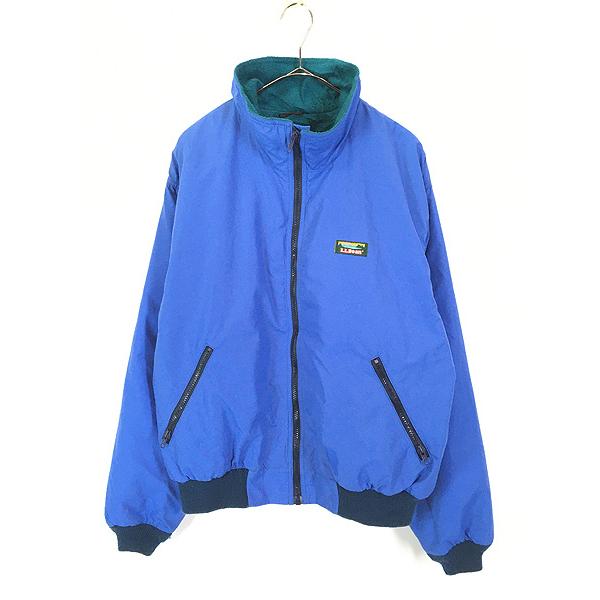 古着 80s USA製 LL Bean 「Warm-up Jacket」 フリース ライナー