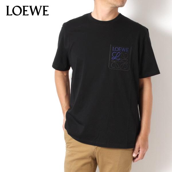 LOEWE（ロエベ） メンズ ANAGRAM POCKET T-SHIRT アナグラム ポケット