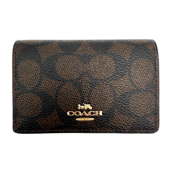COACH（コーチ） ☆COACH☆ ビジネス カードケース シグネチャー