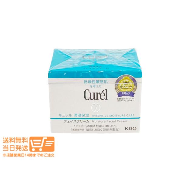 Curel キュレル 潤浸保湿フェイスクリーム 40g 花王 保湿 敏感肌 乾燥