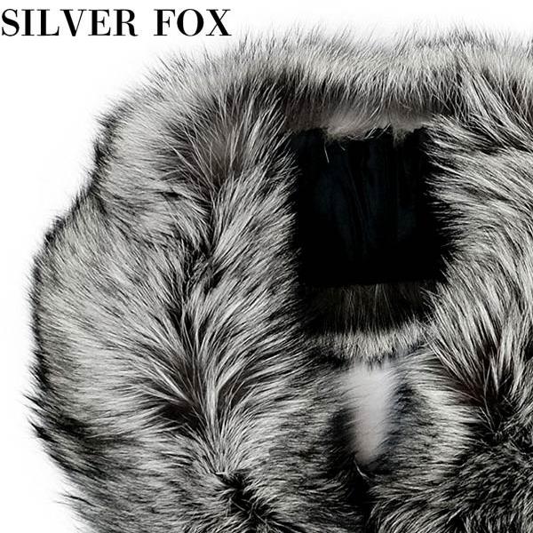 ショール 振袖 成人式 シルバーフォックス ファー sh-006 SAGA FURS 本