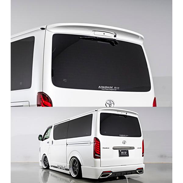 ハイエース200系（4.5.6.7型/ナロー車） 純VIP リアゲートスポイラー
