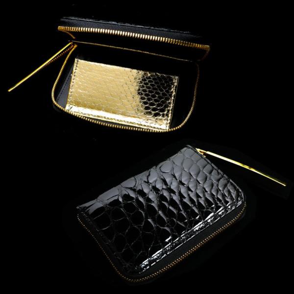 池田工芸】クロコダイルの老舗が贈るCrocodile Multi Wallet