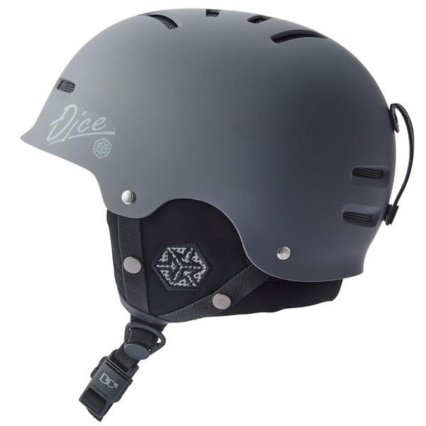 DICE（ダイス） スキー スノーボード ヘルメット 大人用 D5 MGRY DICE