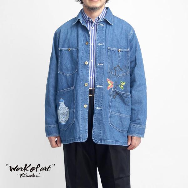 ワークオブアートケンダイ WORK OF ART KENDAI バックプリント＆刺繍