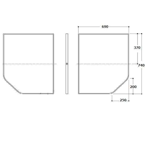 TOTO 風呂ふた 断熱風呂蓋1400用 2枚 【AFKK84130W】 : 建材と住