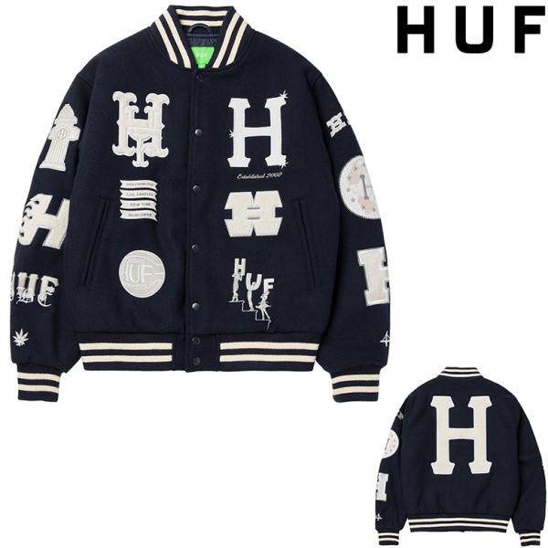 ジャケット・アウター HUF HARRISON VARSITY JACKET HUF（ハフ）の