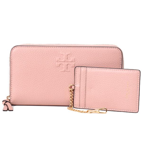 TORY BURCH（トリーバーチ） 長財布 レザー ロゴ ジップ