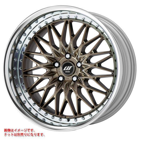 ☆3012AMZ WORK VS XV 20×8.5J 5/120 +40(O) ラスターブロンズゴールド
