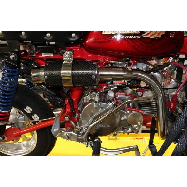 MINIMOTO（ミニモト） モンキーZ50J・REVアップマフラーカーボン製