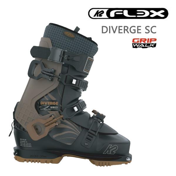 K2 スキーブーツ K2 FLEX DIVERGE SC テックビンディング 対応(24-25