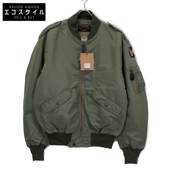 HOUSTON ヒューストン 5L-2BX セージ L-2B フライトジャケット カーキ