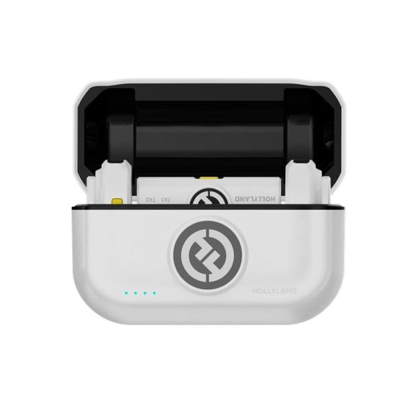 Hollyland Lark M2 with USB-C Plug (Duo,Ivory White) USB-Type-C端子