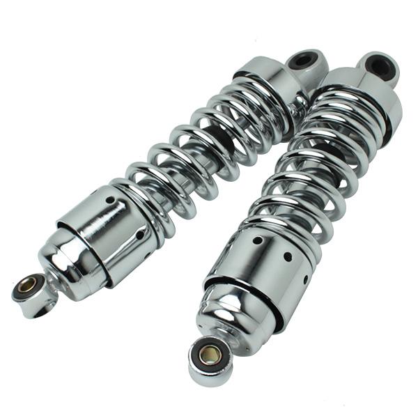 SR400 SR500 リアサスペンション メッキ ショート リアショック 265mm