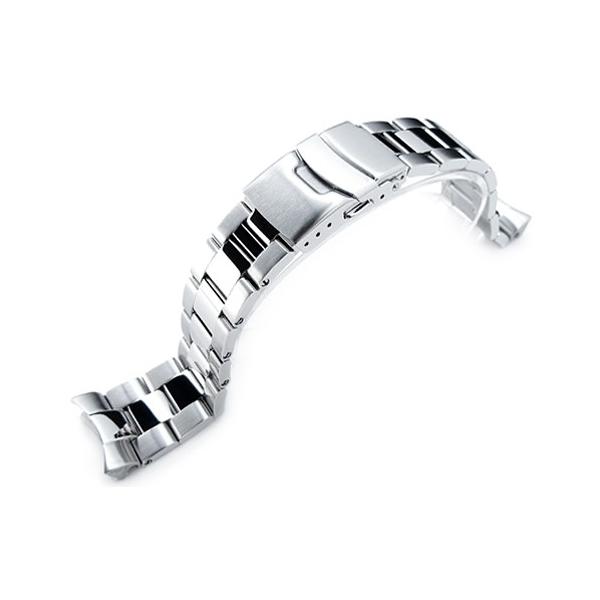 22mm メタル時計バンド ステンレススチール オイスター ブレスレット