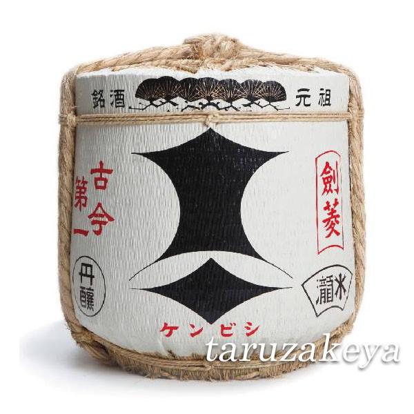剣菱 樽酒剣菱 4斗樽2斗入り(36L/72L) 日本酒 鏡開き 祝樽 こも樽 結婚