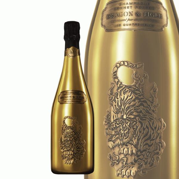 タイガー ゴールド 750ml シャンパン シャンパーニュ ドラゴン