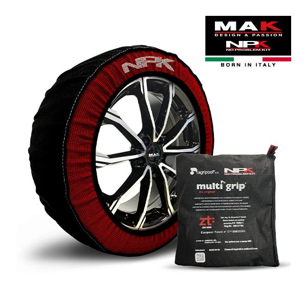 MAK正規品 NPK スノーソックス ORIGINAL 73000SS097 265/65R18 18
