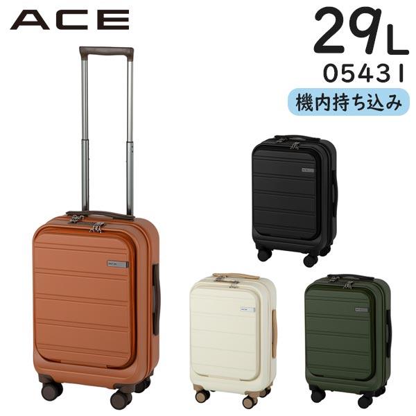 Ace（エース） フレットボード スーツケース (29L) フロントポケット
