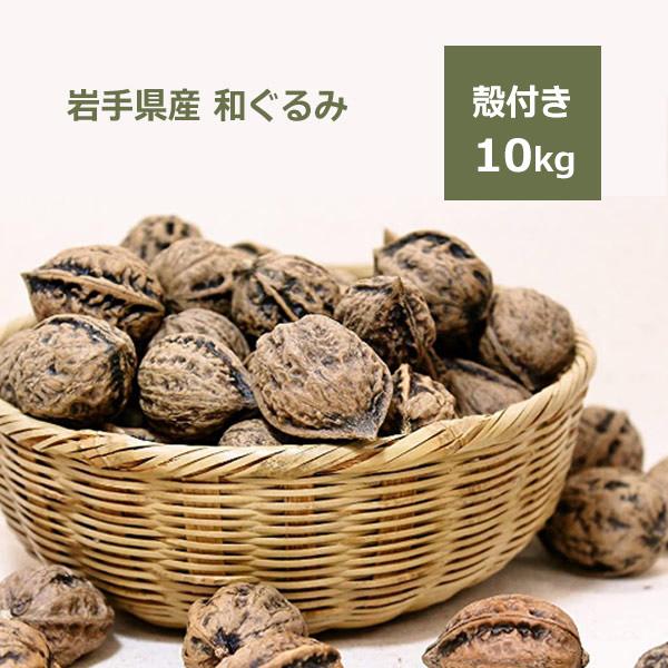和くるみ 国産 殻付き 10kg 鬼胡桃 オニグルミ 料理 メール便 対応