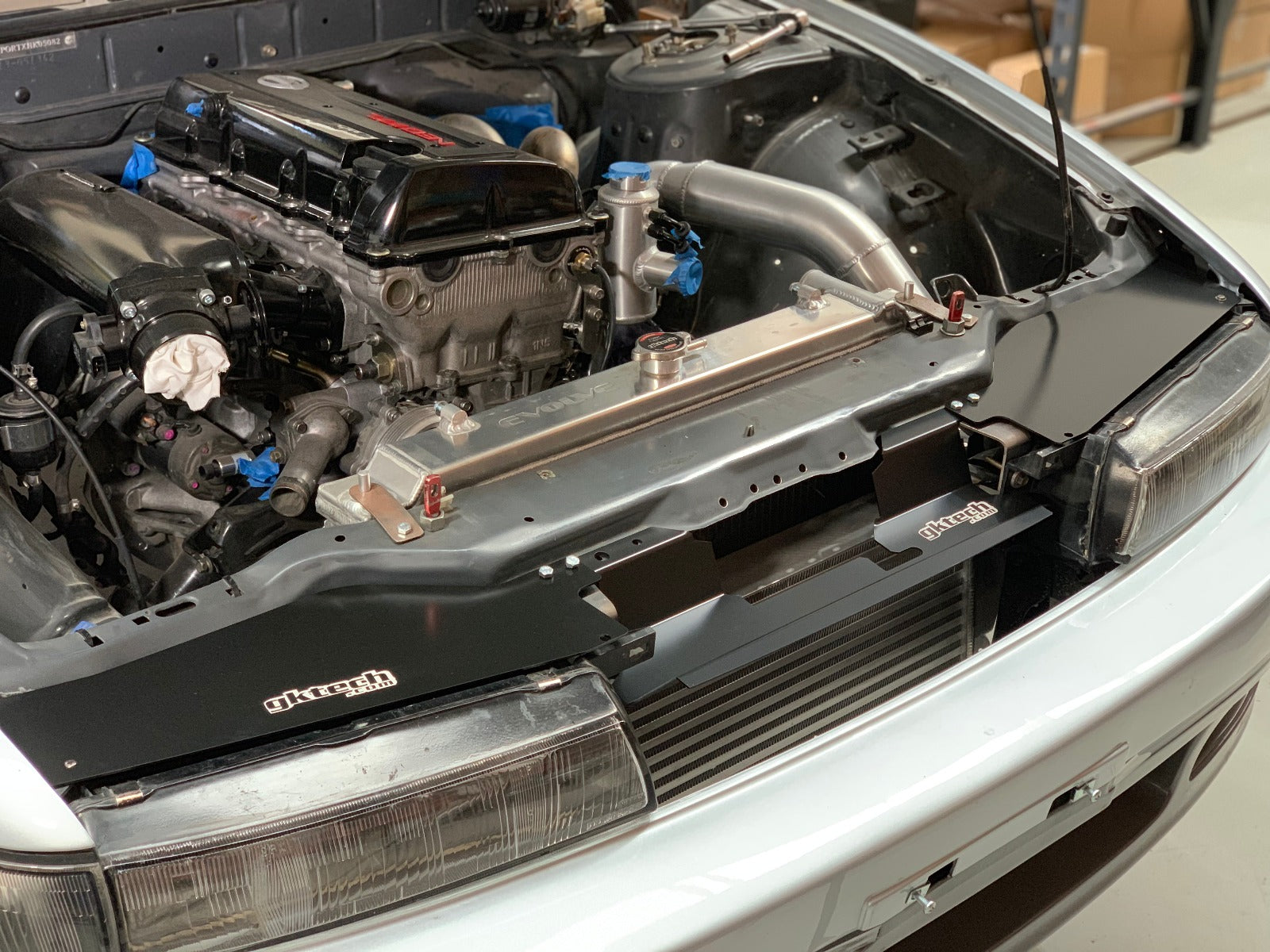 S13/180SX ラジエータークーリングパネル