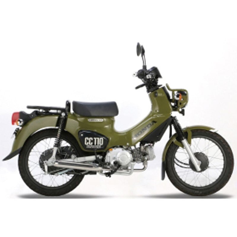 543-1439400 スポーティーダウンマフラー KITACO ス-パーカブ110(JA44
