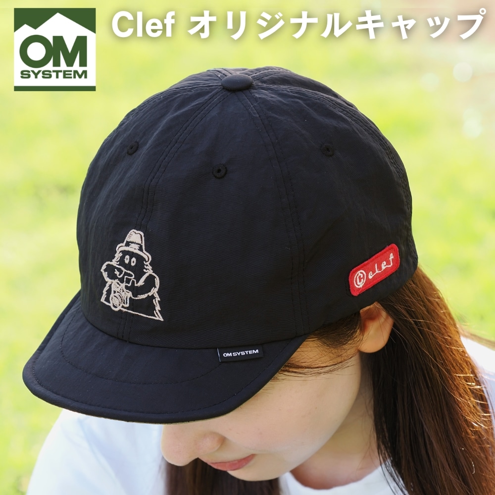OM SYSTEM × ODM × Clef オリジナルキャップ ブラック| OM SYSTEM公式
