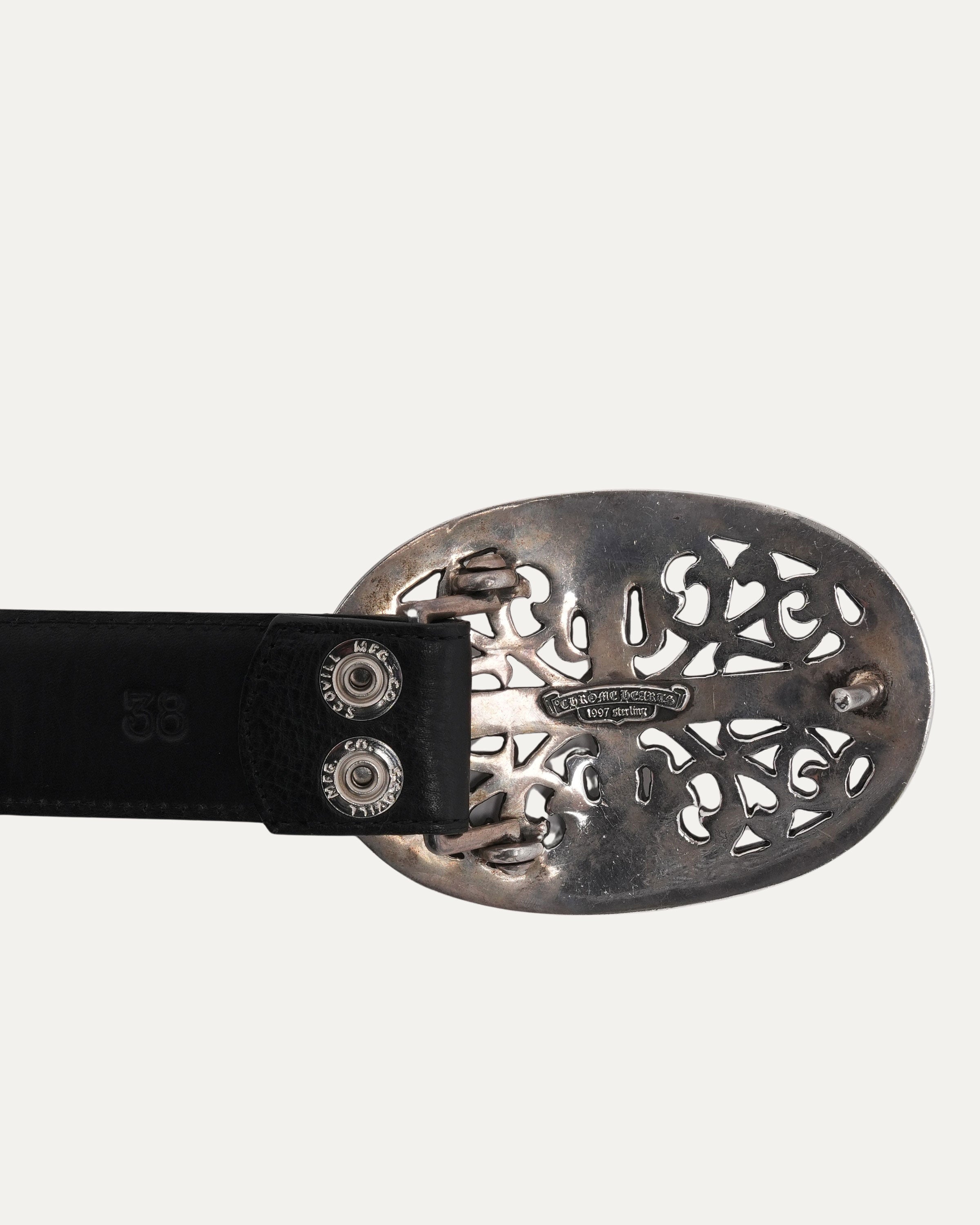 Chrome Hearts XL Oval Cross Belt – Justin Reed