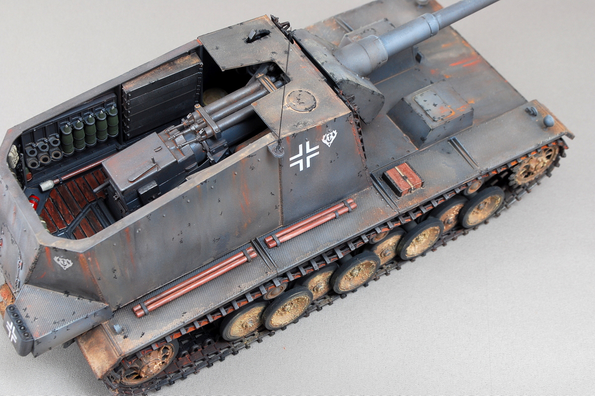 シュトゥーラー エミール L/61 ドイツ軍12.8cm対戦車自走砲